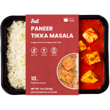 Paneer Tikka Masala with Peas Pilaf